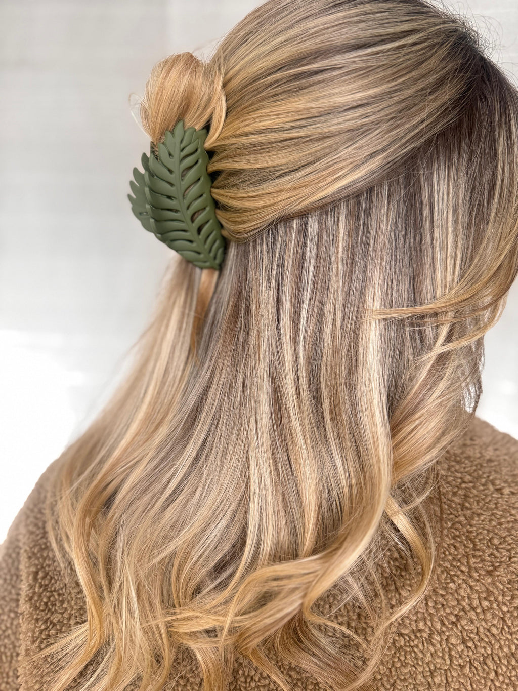 Haarklammer - Botanic Leaf