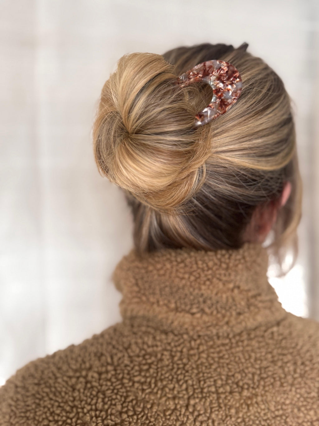 Haarnadel - Marble Bloom